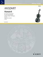 Concerto sol majeur, Urtext. KV 216. violin and orchestra. Partie soliste.