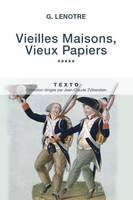 Vieilles maisons vieux papiers T5