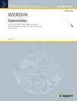 Concertino, descant recorder (treble recorder/flute) and recorder quartet or string quartet (string orchestra); guitar ad libitum. Partition.