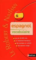 Vocabulaire de l'Espagnol contemporain - Robert & Nathan, Livre