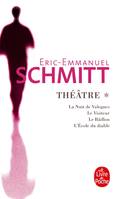 Théâtre / Éric-Emmanuel Schmitt, 1, La Nuit de Valognes, le visiteur, le bâillon, l'école du diable