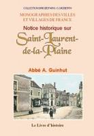 Notice historique sur Saint-Laurent-de-la-Plaine