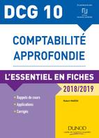 10, DCG 10 - Comptabilité approfondie - 2018/2019 - L'essentiel en fiches, L'essentiel en fiches