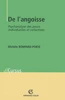 De l'angoisse, Psychanalyse des peurs individuelles et collectives