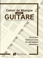 Cahier de musique spécial guitare