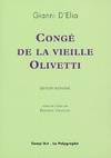 Congé de la vieille Olivetti : Edition bilingue français