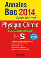 Annales Bac 2014 Sujets et corrigés Physique-Chimie terminale S