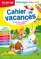 Cahier de vacances 2024, Coloriages éducatifs PS, MS, GS, Magnard, l'inventeur des cahiers de vacances