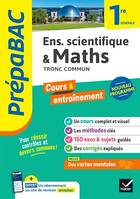 Prépabac Maths & enseignement scientifique (tronc commun) 1re générale, nouveau programme de Première