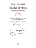 Études simples, Pour guitare