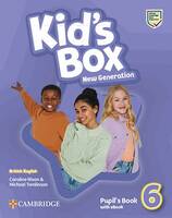 Kid's Box New Gen Level 6 Pupil's Book with eBook