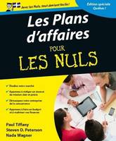 Plans d'affaires Pour les nuls, édition québécoise