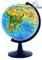 **15 CM MONDE ANIMAL + LIVRET DINOZ GLOBE