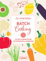 Batch cooking, 2h de cuisine pour les repas de la semaine