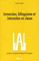 Immersion bilinguisme et interaction en classe