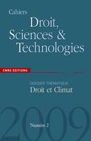 Cahiers Droit, Sciences & Technologie-Le climat