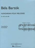 Hungarian Folk Melodies, violin and cello.