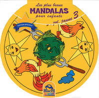 Les plus beaux mandalas pour enfants, 3, Plus Beaux Mandalas Jaune 3, Volume 3, Jaune