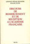 Essais littéraires (H.C.) Discours de remerciement et de réception à l'Académie française