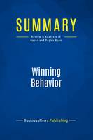 Summary: Winning Behavior, Review and Analysis of Bacon and Pugh's Book