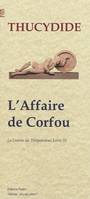 Histoire de la guerre du Péloponnèse, 3, L'Affaire de Corfou (Guerre du Péloponnèse, livre 3)