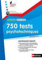 Tests psychotechniques - 750 QCM - Catégorie B et C - Intégrer la fonction publique - 2019/2020, Format : ePub 3