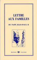 Lettre aux familles