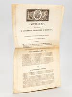 Instruction de son Eminence Mgr le Cardinal Archevêque de Bordeaux sur Les principales opérations des Conseils de Fabriques, dans l'assemblée annuelle du Dimanche de Quasimodo [Année 1837 ]