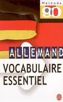 Allemand - Vocabulaire essentiel