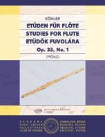 Etüden für Flöte 1 op. 33, No. 1