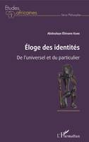 Éloge des identités, De l'universel et du particulier