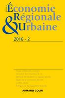 Revue d'économie régionale et urbaine n° 2/2016 Varia, Varia