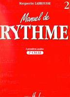 Manuel de rythme Vol.2, Formation musicale