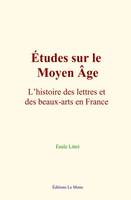 Études sur le Moyen Âge : L’histoire des lettres et des beaux-arts en France