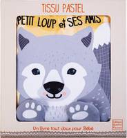 Tissu pastel, Petit loup et ses amis, Petit loup et ses amis