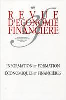 Information et formation économiques et financières 98/99 Août 2010