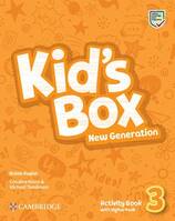 Kid's Box New Gen Level 3 Activity Book with Digital Pack