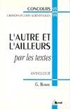 L'autre et l'ailleurs, anthologie