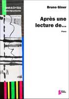 Après une lecture de..., Piano