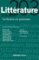 Littérature Nº203 3/2021 La fiction en personne, La fiction en personne