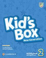 Kid's Box New Gen  Level 2 Activity Book with Digital Pack