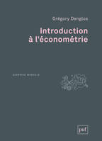 Introduction à l'économétrie, Cours et exercices