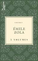 Coffret Émile Zola, 5 textes issus des collections de la BnF