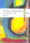 C&Cie – Aristote, Éthique à Nicomaque, livres VIII et IX, livres VIII et IX
