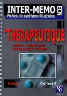 INTER MEMO THERAPEUTIQUE, Volume 1