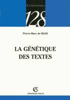 La génétique des textes