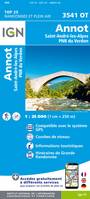 Top 25 : une carte, un site, 3541OT, 3541Ot Annot.Saint-André-Les-Alpes.Pnr Du Verdon