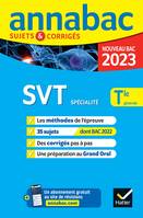 Annales du bac Annabac 2023 SVT Tle générale (spécialité), méthodes & sujets corrigés nouveau bac