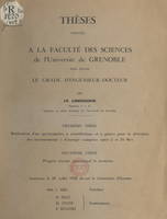 Réalisation d'un spectromètre à scintillations et à paires pour la détection des rayonnements d'énergie comprise entre 2 et 20 Mev, Deuxième thèse : 