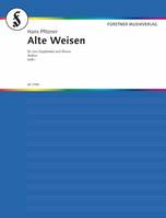 Alte Weisen, Acht Gedichte. op. 33. high or medium voice and piano.